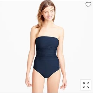 J.Crew ruched swimsuit